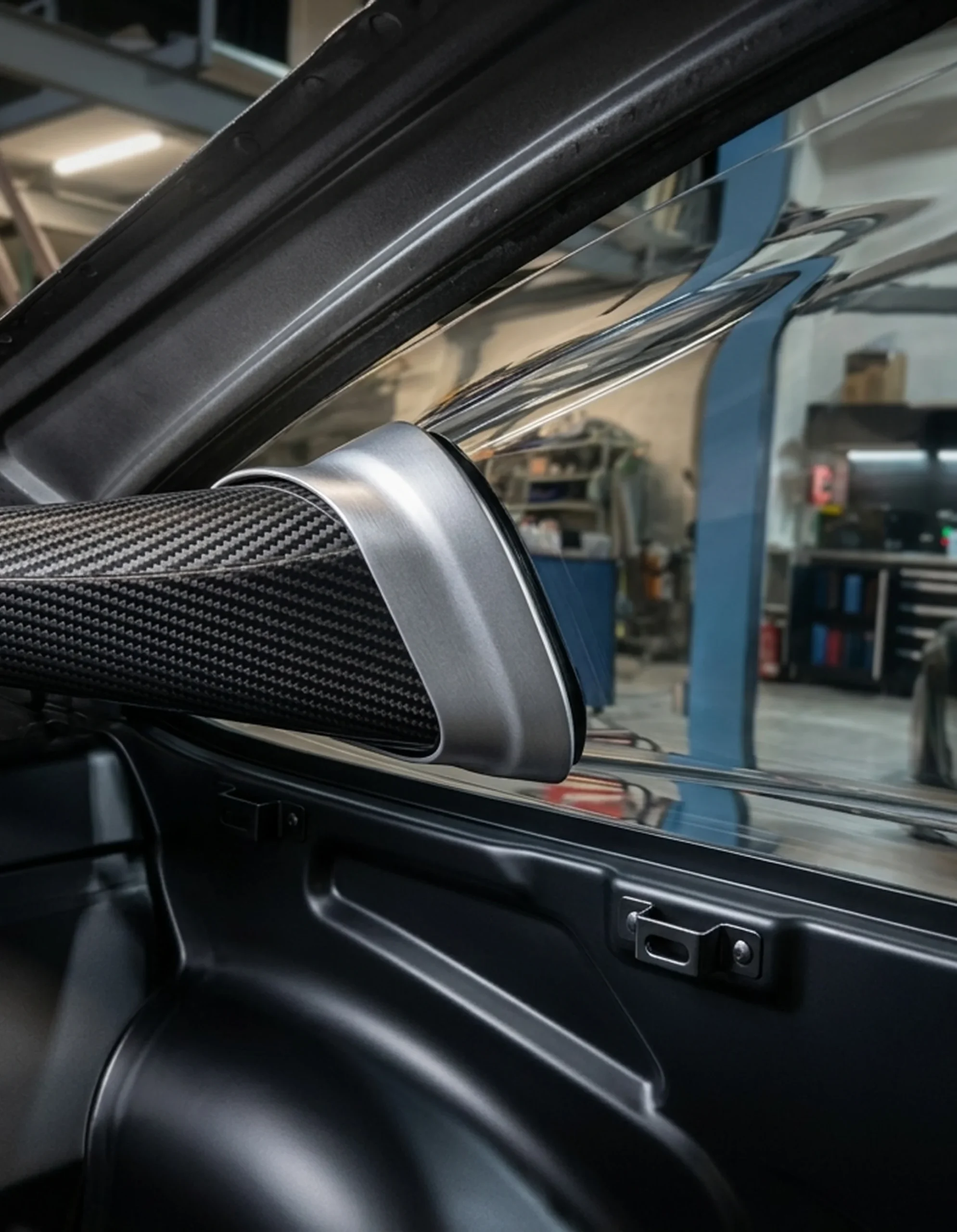 Carbon Fibre Rear Window Air Intake Kit for Porsche 964 & 993 Coupe-3