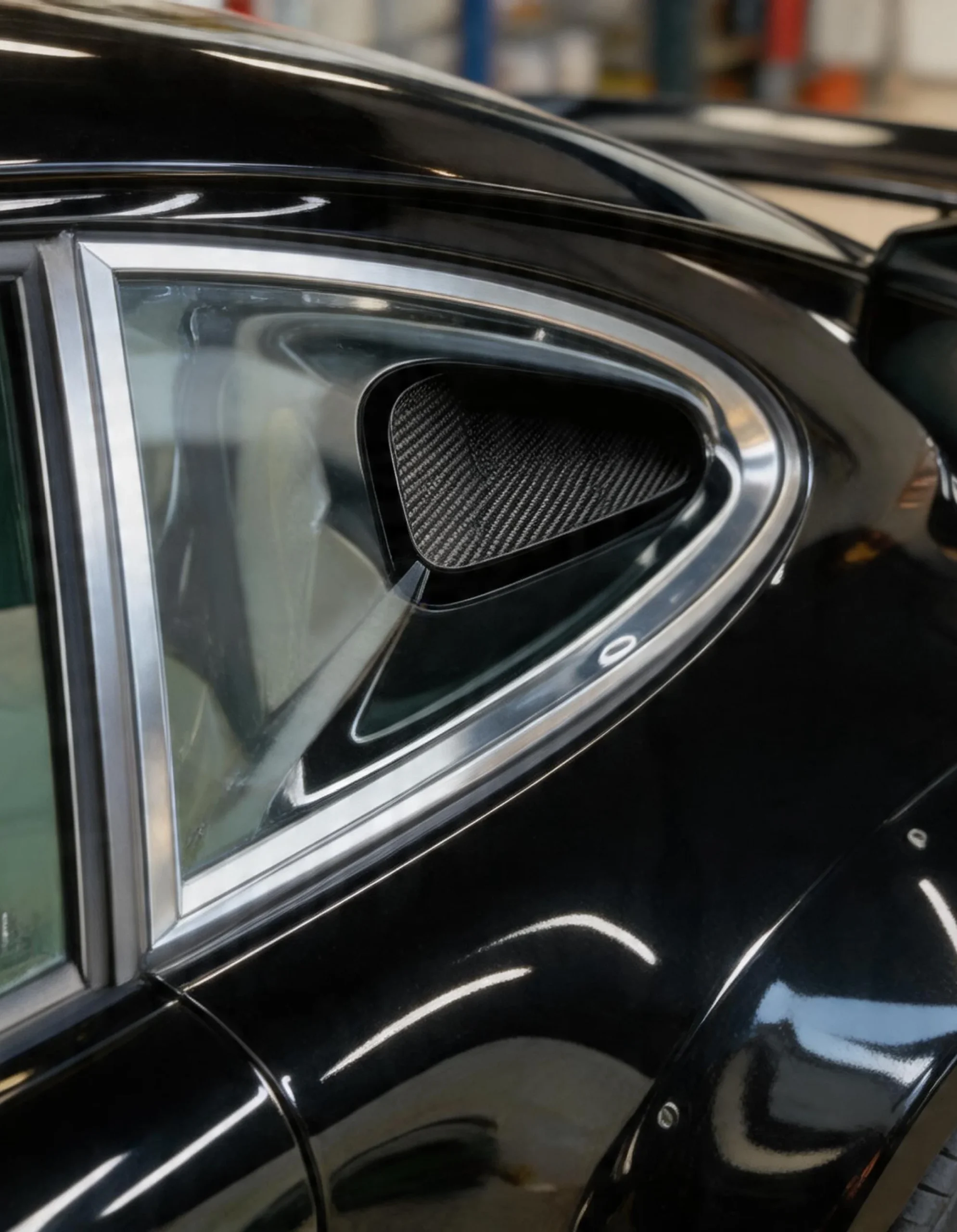 Carbon Fibre Rear Window Air Intake Kit for Porsche 964 & 993 Coupe-4