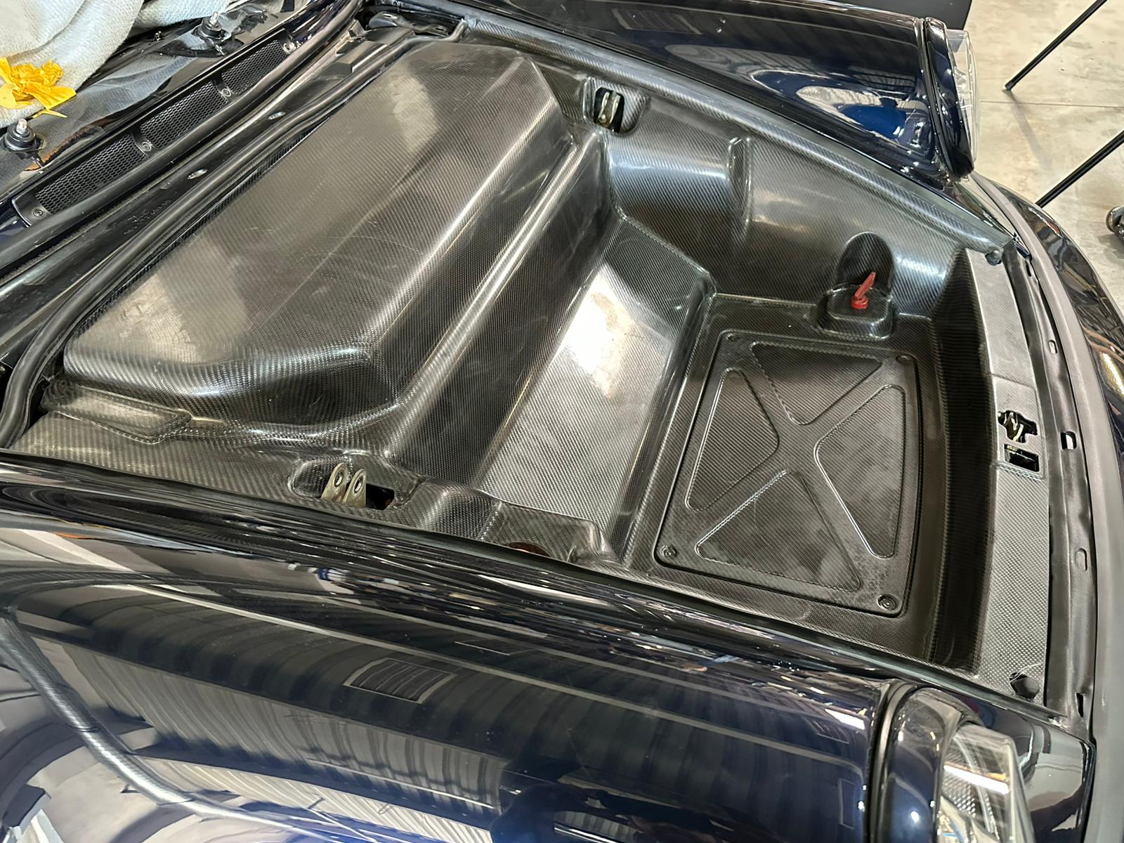 New! OCP Porsche Restoration - Carbon Trunk/Frunk Liner for 964, 964RS, 993 Models