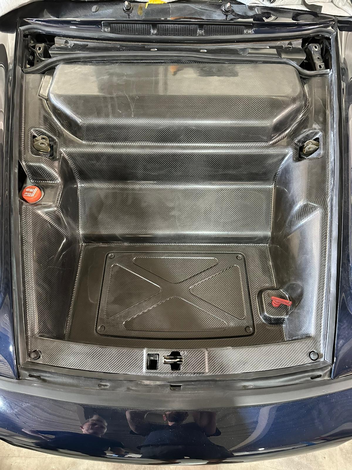 New! OCP Porsche Restoration - Carbon Trunk/Frunk Liner for 964, 964RS, 993 Models - Image 2