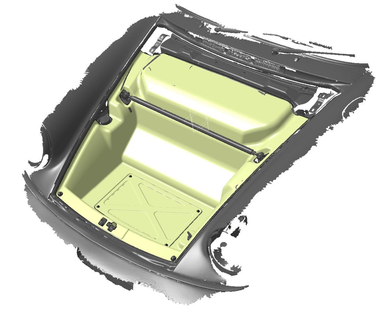 New! OCP Porsche Restoration - Carbon Trunk/Frunk Liner for 964, 964RS, 993 Models - Image 6