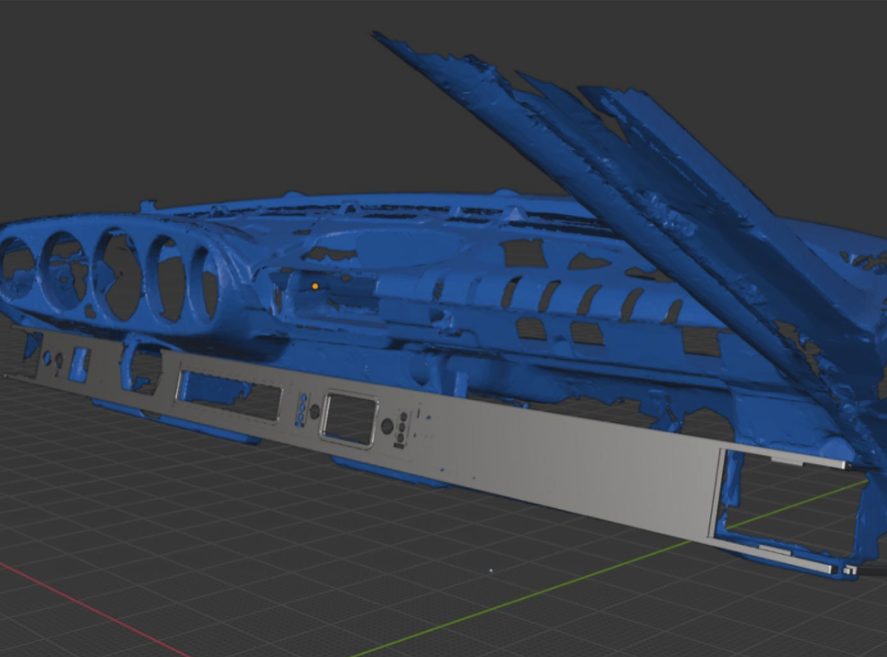 OCP - Porsche 964 / 993 Restoration: Aluminum Dashboard for Classic Porsche Cars - Image 2