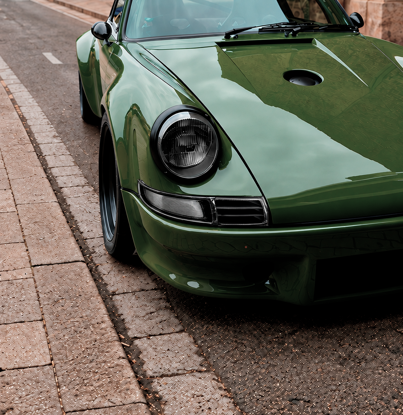 Porsche G model lighting